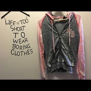 Harley Davidson Heathered Hoodie